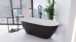 Besco Moya 160 x 70 + Klik Klak biały czyszczony od góry