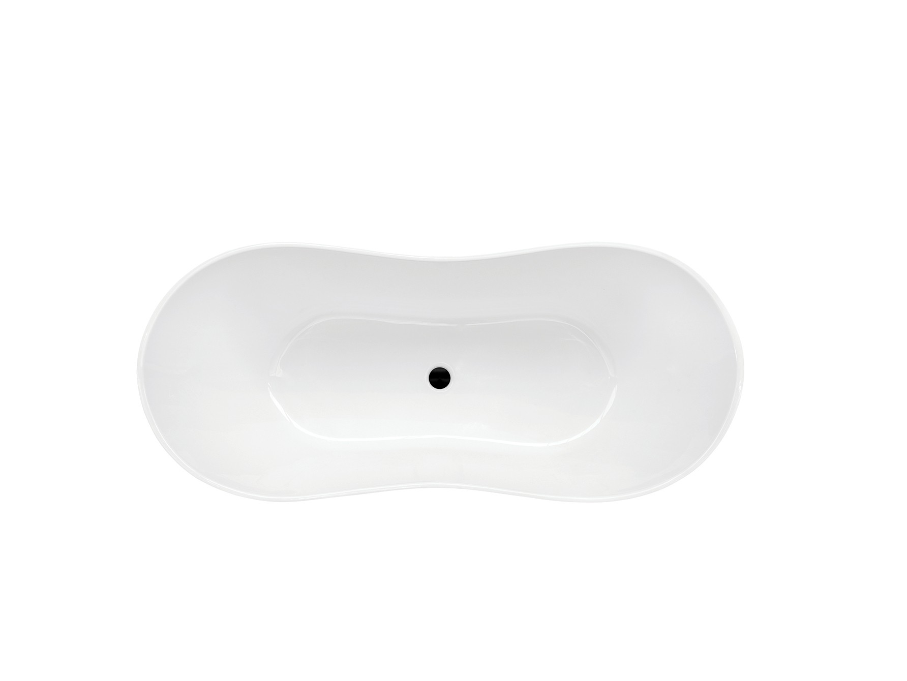 Besco Viya 160 x 70 + klik klak chrom - obrazek 3