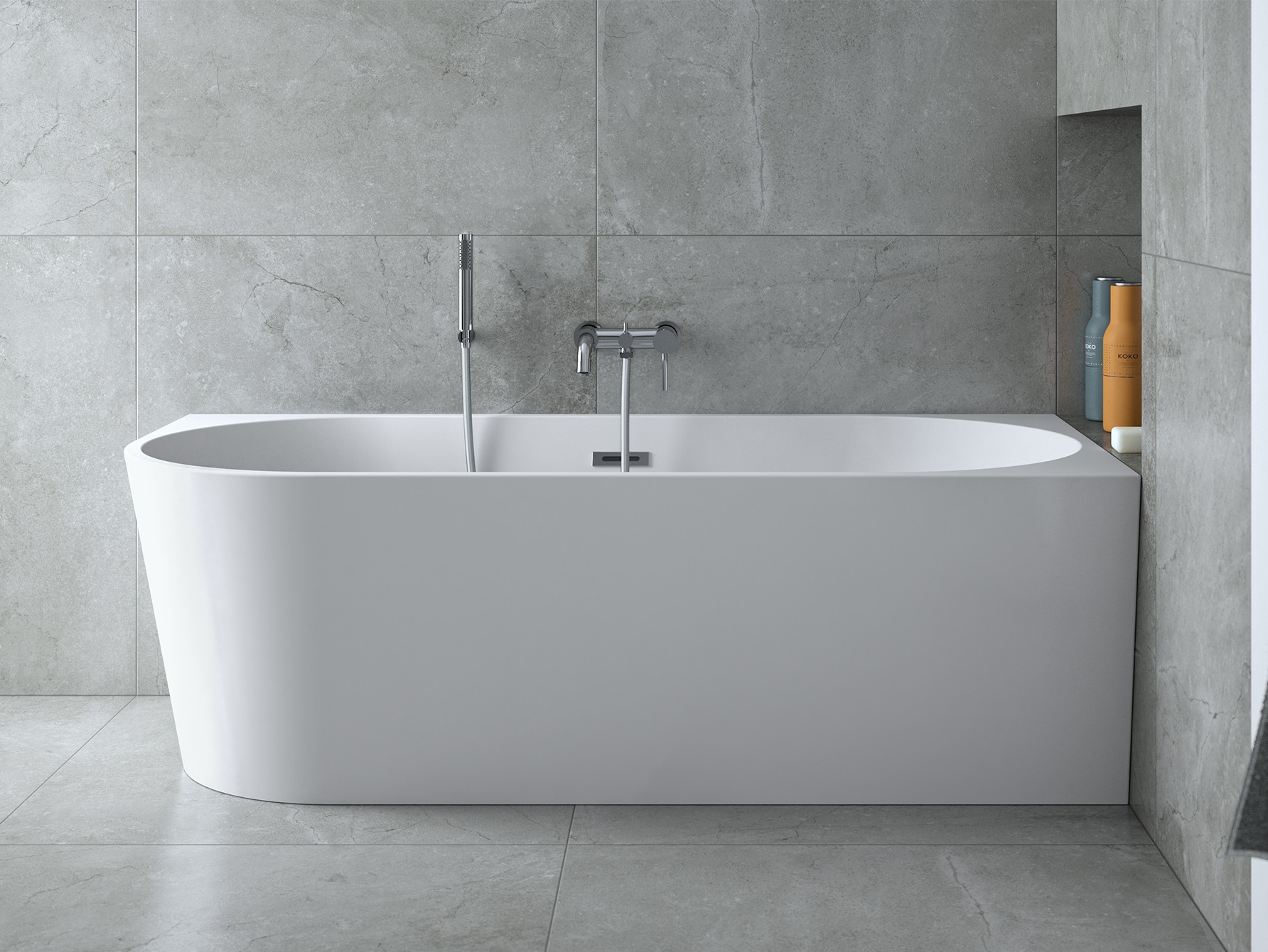 Besco Zoya 170 x 80 prawa + klik klak z przelewem chrom