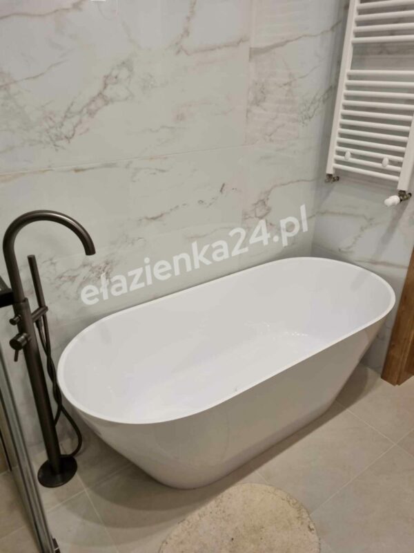 Wanna wolnostojąca Besco Moya 160x70 połysk u pana Tomasza z Wrocławia