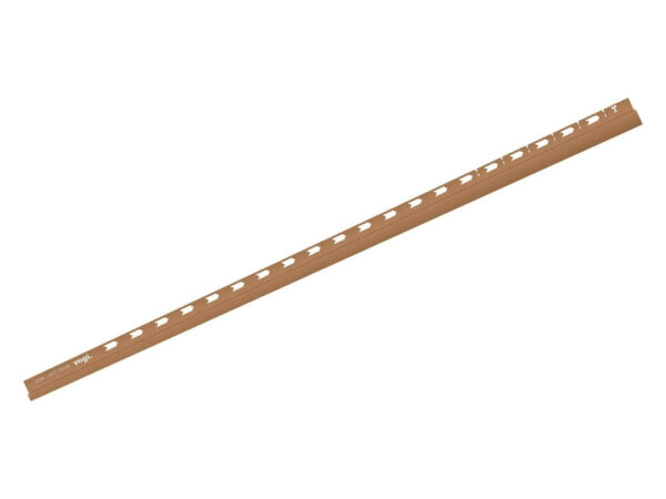Lewa miedziana listwa spadkowa przyścienna VOGI 120 cm 150 cm produktowe tło