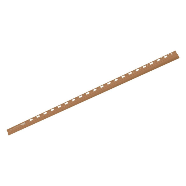 Lewa miedziana listwa spadkowa przyścienna VOGI 120 cm 150 cm produktowe tło