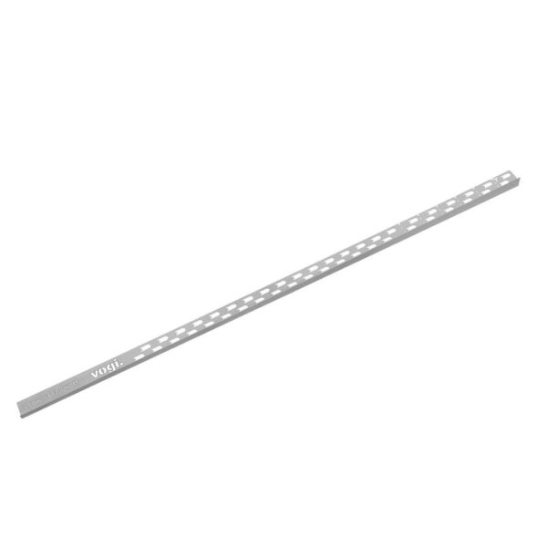 Stalowa listwa spadkowa Vogi Inox 120/150 lewa