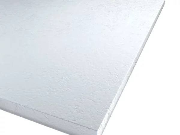 Schedline Libra Cashmere Brodzik Półokrągły Struktura powierzchni brodzika kompozytowego Schedline Libra White Stone w przybliżeniu.
