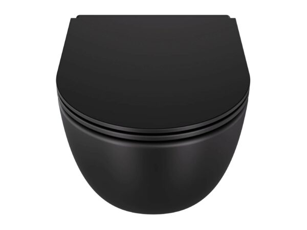 Miska WC Besco Aspen Ergo Black